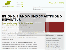 Tablet Screenshot of iphonegallery.de